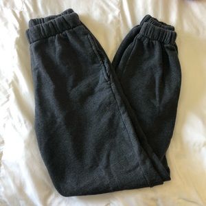 Brandy Melville dark grey sweatpants